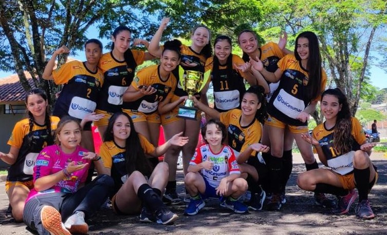 Handebol Sub-14 de Sarandi conquista bronze no Campeonato Paranaense realizado em Apucarana